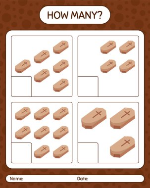 Tabutla kaç tane sayma oyunu var? Anaokulu öğrencilerinin çalışma listesi, çocukların faaliyet listesi.