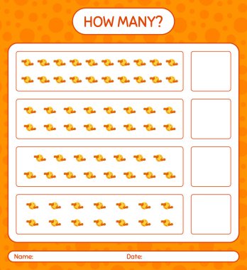 Dolunayda kaç tane sayma oyunu var? Anaokulu öğrencilerinin çalışma listesi, çocukların faaliyet listesi.