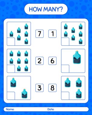 Kimya tüpüyle kaç tane sayma oyunu. Anaokulu öğrencilerinin çalışma listesi, çocukların faaliyet listesi.