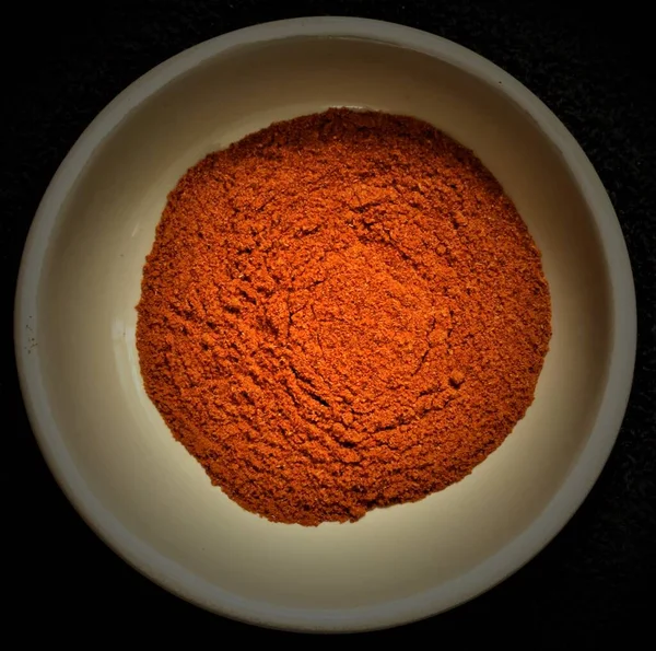 Close Ground Cayenne Pepper Powder — Stock Photo, Image