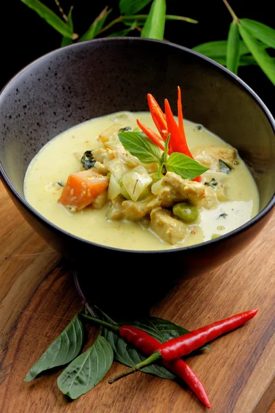 Curry vert thaï traditionnel — Photo