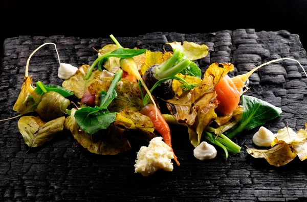 Verduras de otoño en restaurantes finos —  Fotos de Stock