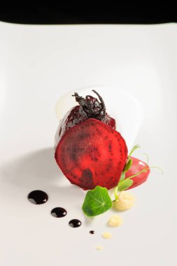 Pancarlı güzel bir yemek aperatifi.