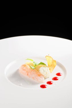 Tereyağlı taze karides.