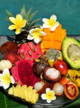 tropikal egzotik meyveler