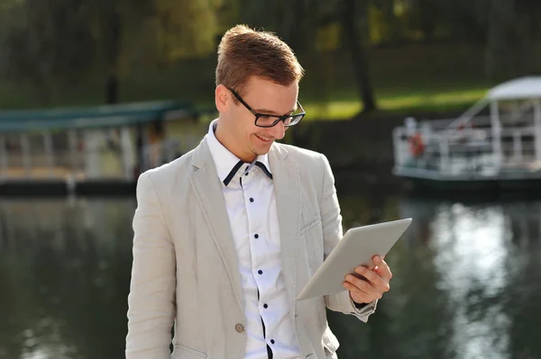 Jonge zakenman — Stockfoto