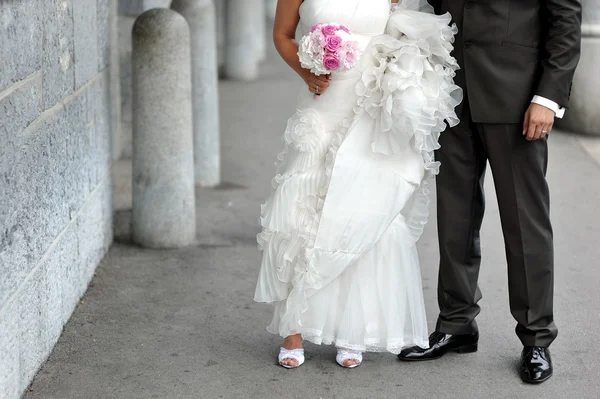 Bride and groom — Stock Photo, Image