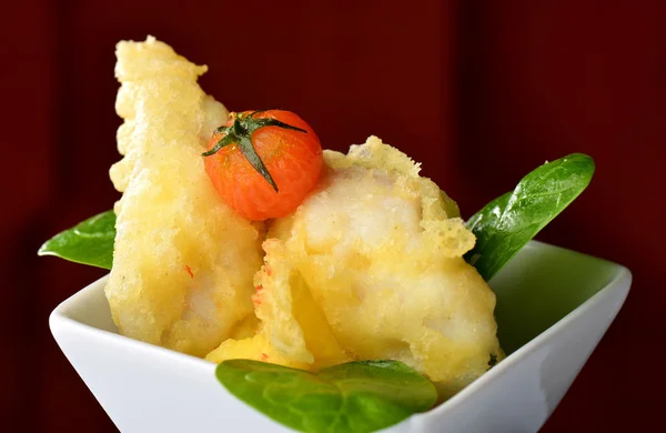 Japanse vis Tempura — Stockfoto