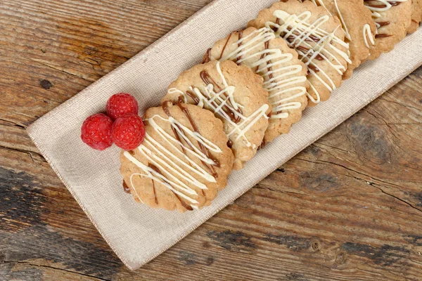 Galletas de chocolate ecológico caseras —  Fotos de Stock