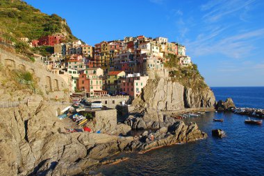 manarola görünümünü