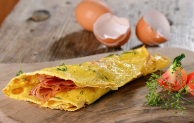 omlet jambon ile