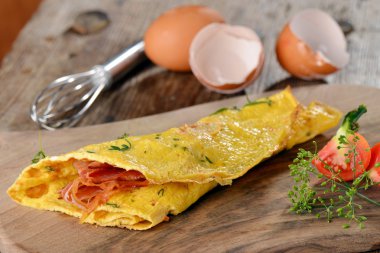 omlet jambon ile