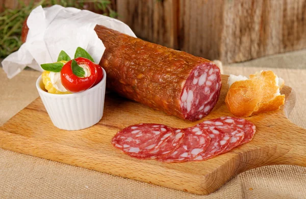 Italienische Salami — Stockfoto
