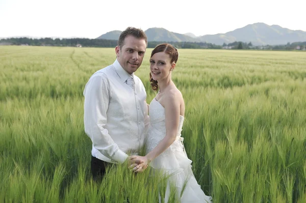 Retrato de um belo casal — Fotografia de Stock