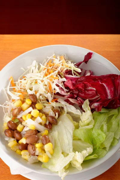 Verse gemengde salade — Stockfoto