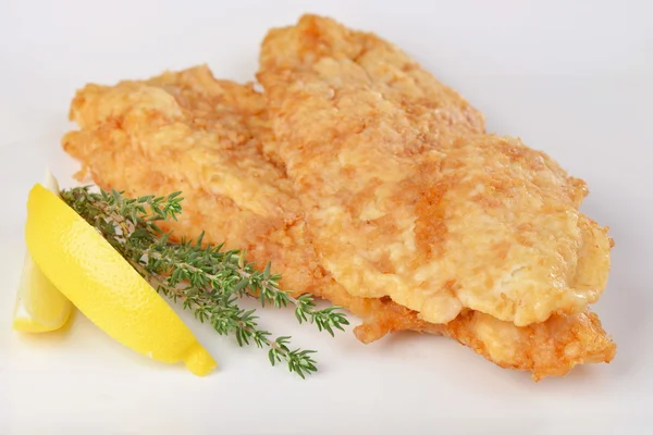 Filetto di pesce fritto — Foto Stock