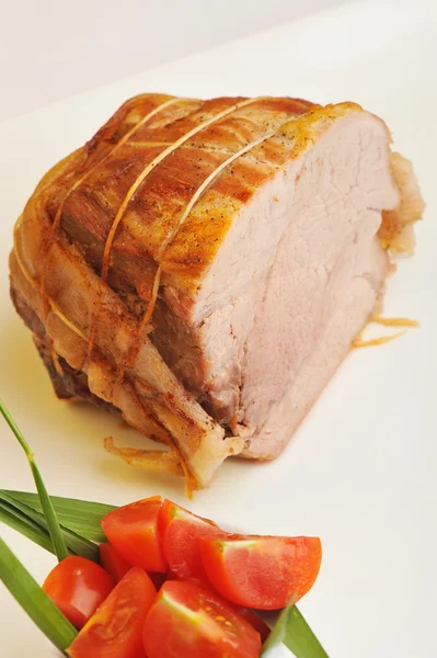 Cooked Pork Loin Roast — Stock Photo, Image
