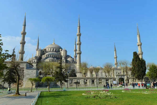 La Mezquita Azul, (Sultanahmet Camii ) —  Fotos de Stock