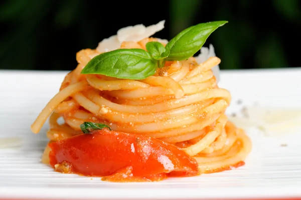 Kepekli spagetti — Stok fotoğraf