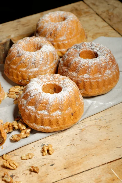 Rollos con nueces — Foto de Stock