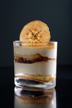 İtalyan tatlı bir cam