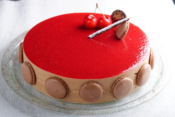 Französischer Gourmetkuchen — Stockfoto