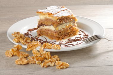 Gibanica - geleneksel sloven Kek pasta