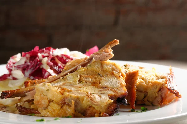 Pechos rellenos de ternera — Foto de Stock