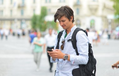 Portrait of young guy