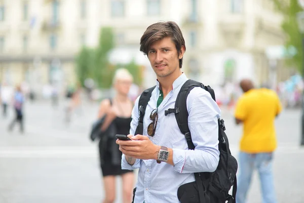 Portrait of young guy — Stok fotoğraf