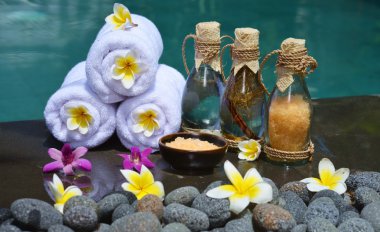 Spa'da bali adada lüks bir villa konsepti