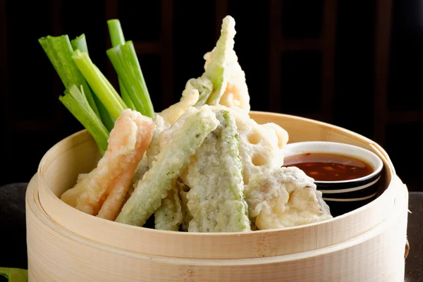 Echte Japanse tempura — Stockfoto