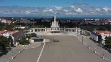 Portekiz 'deki Ftima tapınağının insansız hava aracı görüntüsü