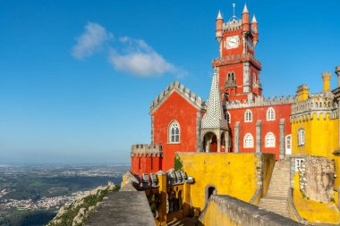 Sintra, Portekiz 'deki Pena Sarayı - Dünya Mirası