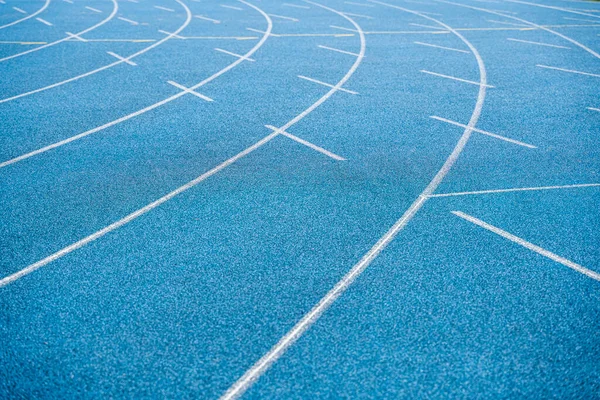 Olympic stadium blue tartan track -  textur