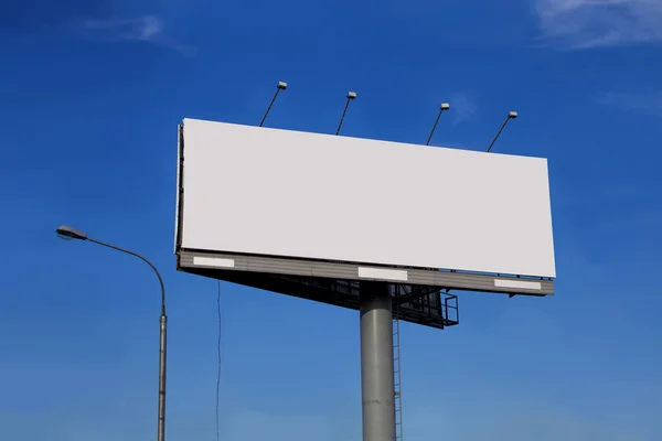 Advertising billboard template — Stock Photo, Image