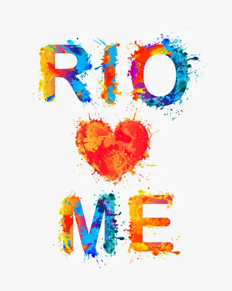 Ρίο με αγαπά. — Διανυσματικό Αρχείο