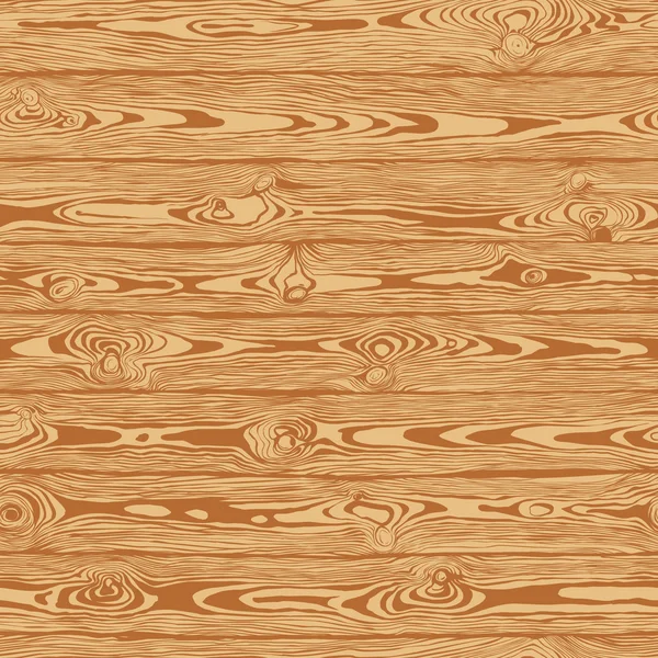 Wood planking background. Seamless wooden texture. — Stock Vector