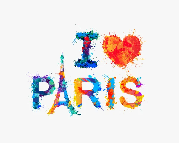 J'adore Paris. — Image vectorielle