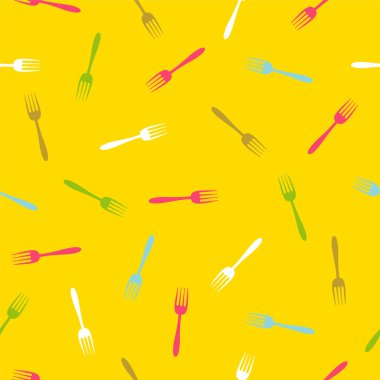 Dikişsiz desen - çatal