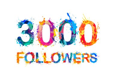 3000 (üç bin) takipçileri