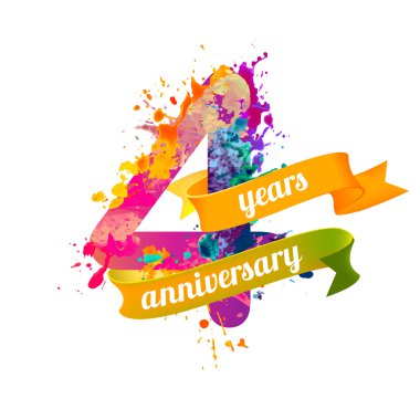 dört (4) yıl yıldönümü