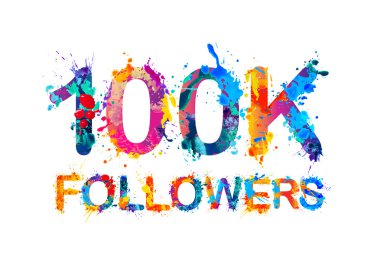 100 k (yüz bin) takipçileri