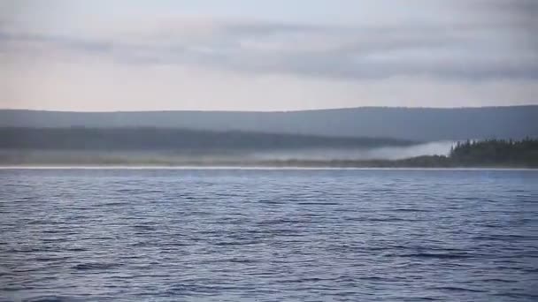 Sjön Zyuratkul. Södra Ural. Ryssland attraktion — Stockvideo