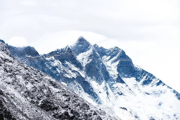 Blick Auf Die Berge Vom Dorf Deboche Aus Weg Zum — Stockfoto