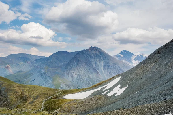Blick Vom Karatyurek Pass Altaigebirgslandschaft Russland — Stockfoto
