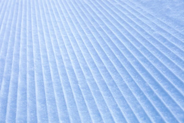 Senderos Clásicos Frescos Nieve Deporte Invierno Pista Esquí Desierto Nieve —  Fotos de Stock