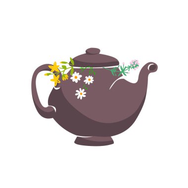 Çaydanlıkta bitki çayı.