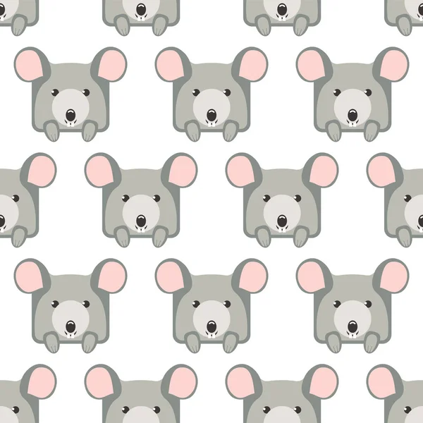 Απρόσκοπτη διανυσματικό μοτίβο των ποντικών — Διανυσματικό Αρχείο