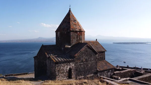 Севанаванк Озере Севан Армения — стоковое фото